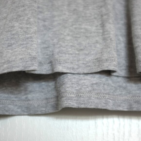Vintage grey heathered Old Navy turtleneck shirt 100% cotton size M - Picture 3 of 9